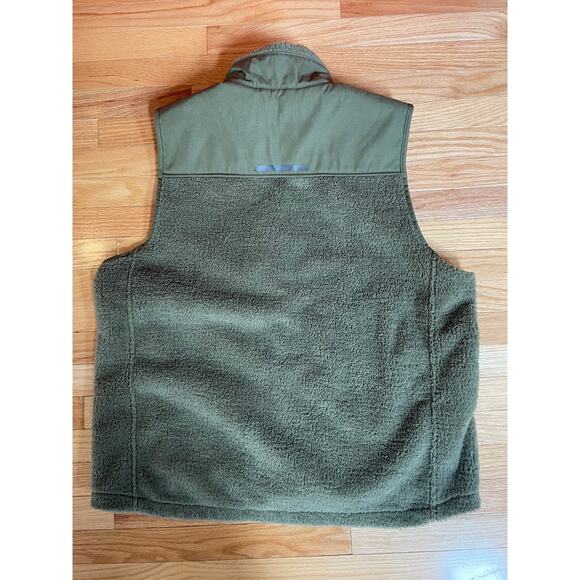 NWT Carhartt Vest Mens XL Green Wind Fighter Sherpa Full Zip Yukon Extremes - Picture 2 of 6